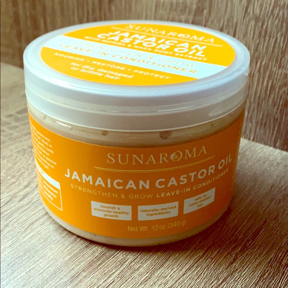 SUNAROMA Jamaican Castor Oil Leave In Conditioner